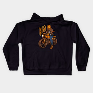 the king Kids Hoodie